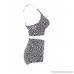 Women Retro Vintage Swimsuits Push Up Underwire High Waisted Bikini Set Polka Dot Bathing Suits Gray B078YRDFZ3